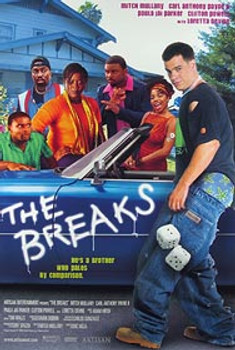 THE BREAKS (Video) ORIGINAL VIDEO/DVD AD POSTER THE BREAKS (Video) ORIGINAL VIDEO/DVD AD POSTER