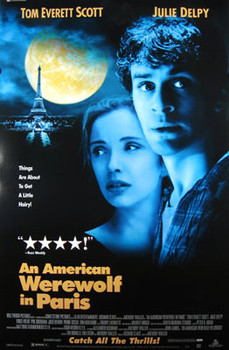 AN AMERICAN WEREWOLF IN PARIS (Video) ORIGINAL VIDEO/DVD AD POSTER AN AMERICAN WEREWOLF IN PARIS (Video) ORIGINAL VIDEO/DVD AD POSTER