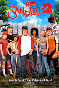 THE SANDLOT 2 (Single Sided Video) ORIGINAL VIDEO/DVD AD POSTER THE SANDLOT 2 (Single Sided Video) ORIGINAL VIDEO/DVD AD POSTER