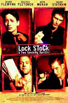 LOCK, STOCK & TWO SMOKING BARRELS (Int. Reprint) REPRINT POSTER LOCK, STOCK & TWO SMOKING BARRELS (Int. Reprint) REPRINT POSTER