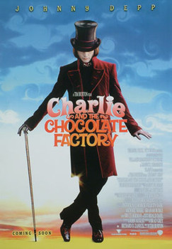 CHARLIE AND THE CHOCOLATE FACTORY (Advance Reprint) REPRINT POSTER CHARLIE AND THE CHOCOLATE FACTORY (Advance Reprint) REPRINT POSTER