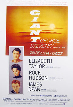GIANT (Single Sided Reprint) REPRINT POSTER GIANT (Single Sided Reprint) REPRINT POSTER