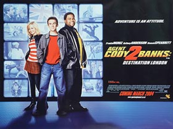 AGENT CODY BANKS 2: DESTINATION LONDON (single sided) ORIGINAL CINEMA POSTER AGENT CODY BANKS 2: DESTINATION LONDON (single sided) ORIGINAL CINEMA POSTER
