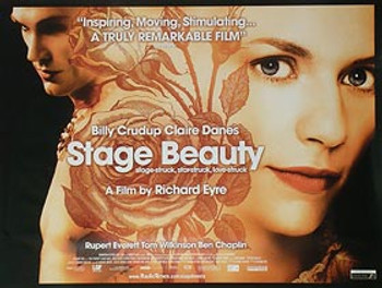 STAGE BEAUTY (Double Sided) ORIGINAL CINEMA POSTER STAGE BEAUTY (Double Sided) ORIGINAL CINEMA POSTER