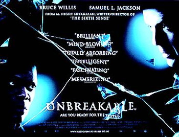 UNBREAKABLE (Regular) ORIGINAL CINEMA POSTER UNBREAKABLE (Regular) ORIGINAL CINEMA POSTER