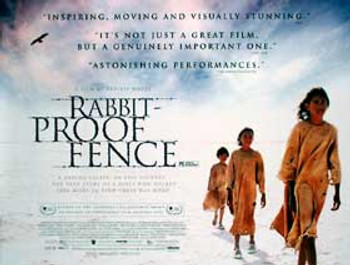 RABBIT PROOF FENCE ORIGINAL CINEMA POSTER RABBIT PROOF FENCE ORIGINAL CINEMA POSTER