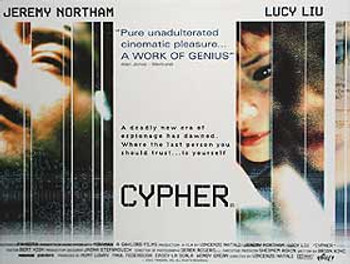 CYPHER ORIGINAL CINEMA POSTER CYPHER ORIGINAL CINEMA POSTER