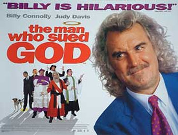 THE MAN WHO SUED GOD ORIGINAL CINEMA POSTER THE MAN WHO SUED GOD ORIGINAL CINEMA POSTER