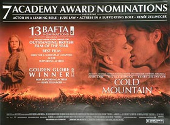 COLD MOUNTAIN (Quotations) ORIGINAL CINEMA POSTER COLD MOUNTAIN (Quotations) ORIGINAL CINEMA POSTER