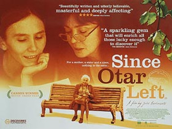 SINCE OTAR LEFT ORIGINAL CINEMA POSTER SINCE OTAR LEFT ORIGINAL CINEMA POSTER