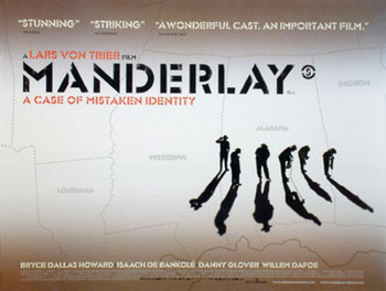 MANDERLAY (DOUBLE SIDED) ORIGINAL CINEMA POSTER MANDERLAY (DOUBLE SIDED) ORIGINAL CINEMA POSTER