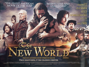 THE NEW WORLD ORIGINAL CINEMA POSTER THE NEW WORLD ORIGINAL CINEMA POSTER