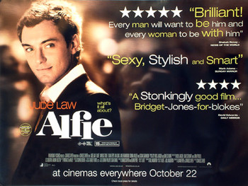 ALFIE ORIGINAL CINEMA POSTER ALFIE ORIGINAL CINEMA POSTER