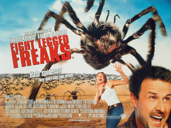 EIGHT LEGGED FREAKS (DOUBLE SIDED) ORIGINAL CINEMA POSTER EIGHT LEGGED FREAKS (DOUBLE SIDED) ORIGINAL CINEMA POSTER