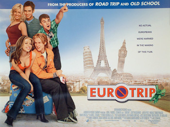 EURO TRIP ORIGINAL CINEMA POSTER EURO TRIP ORIGINAL CINEMA POSTER