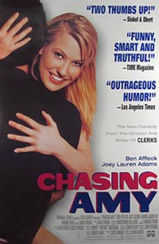 CHASING AMY (Video) ORIGINAL VIDEO/DVD AD POSTER CHASING AMY (Video) ORIGINAL VIDEO/DVD AD POSTER