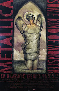 METALLICA - SOME KIND OF MONSTER (Single Sided Regular) ORIGINAL MUSIC POSTER METALLICA - SOME KIND OF MONSTER (Single Sided Regular) ORIGINAL MUSIC POSTER