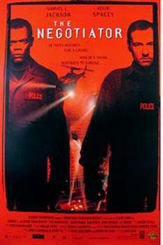 THE NEGOTIATOR (Video) ORIGINAL VIDEO/DVD AD POSTER THE NEGOTIATOR (Video) ORIGINAL VIDEO/DVD AD POSTER