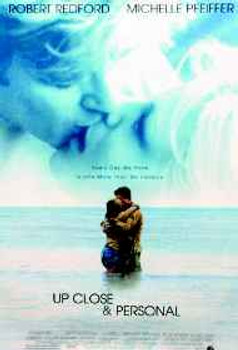UP CLOSE AND PERSONAL (DOUBLE SIDED) ORIGINAL CINEMA POSTER UP CLOSE AND PERSONAL (DOUBLE SIDED) ORIGINAL CINEMA POSTER