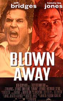 BLOWN AWAY ORIGINAL CINEMA POSTER BLOWN AWAY ORIGINAL CINEMA POSTER