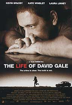 THE LIFE OF DAVID GALE (DOUBLE SIDED) ORIGINAL CINEMA POSTER THE LIFE OF DAVID GALE (DOUBLE SIDED) ORIGINAL CINEMA POSTER