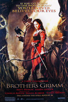 THE BROTHERS GRIMM (Double Sided Advance Style D) ORIGINAL CINEMA POSTER THE BROTHERS GRIMM (Double Sided Advance Style D) ORIGINAL CINEMA POSTER