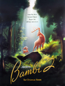 BAMBI II (Double-sided Advance) ORIGINAL CINEMA POSTER BAMBI II (Double-sided Advance) ORIGINAL CINEMA POSTER