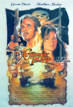 CUTTHROAT ISLAND ORIGINAL CINEMA POSTER CUTTHROAT ISLAND ORIGINAL CINEMA POSTER