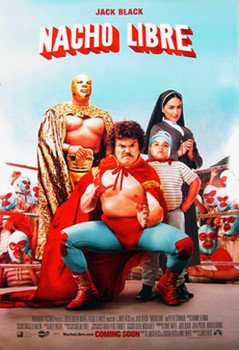 NACHO LIBRE (Double Sided Regular Style A) ORIGINAL CINEMA POSTER NACHO LIBRE (Double Sided Regular Style A) ORIGINAL CINEMA POSTER