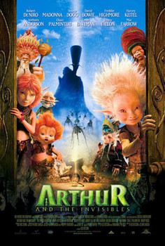 ARTHUR AND THE INVISIBLES (Single Sided Regular) ORIGINAL CINEMA POSTER ARTHUR AND THE INVISIBLES (Single Sided Regular) ORIGINAL CINEMA POSTER