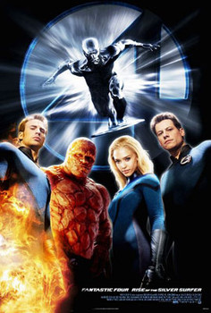 FANTASTIC FOUR: RISE OF THE SILVER SURFER (Single Sided Advance B) ORIGINAL CINEMA POSTER FANTASTIC FOUR: RISE OF THE SILVER SURFER (Single Sided Advance B) ORIGINAL CINEMA POSTER