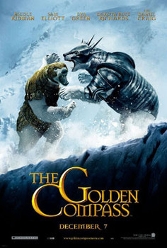 THE GOLDEN COMPASS (Double Sided Advance Style B) ORIGINAL CINEMA POSTER THE GOLDEN COMPASS (Double Sided Advance Style B) ORIGINAL CINEMA POSTER