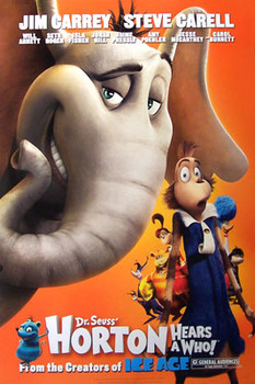 HORTON HEARS A WHO! (Single Sided Advance Style B) ORIGINAL CINEMA POSTER HORTON HEARS A WHO! (Single Sided Advance Style B) ORIGINAL CINEMA POSTER