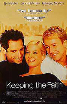 KEEPING THE FAITH (Single Sided Video) ORIGINAL VIDEO/DVD AD POSTER KEEPING THE FAITH (Single Sided Video) ORIGINAL VIDEO/DVD AD POSTER