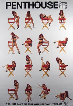 PENTHOUSE (Video) (Single Sided) ORIGINAL VIDEO/DVD AD POSTER PENTHOUSE (Video) (Single Sided) ORIGINAL VIDEO/DVD AD POSTER