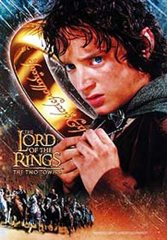 THE LORD OF THE RINGS: THE TWO TOWERS (Frodo Reprint) REPRINT POSTER THE LORD OF THE RINGS: THE TWO TOWERS (Frodo Reprint) REPRINT POSTER