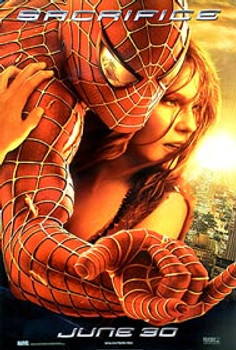 SPIDERMAN 2 (Sacrifice Reprint) REPRINT POSTER SPIDERMAN 2 (Sacrifice Reprint) REPRINT POSTER