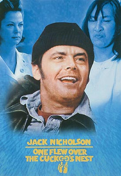 ONE FLEW OVER THE CUCKOOS NEST (Reprint) REPRINT POSTER ONE FLEW OVER THE CUCKOOS NEST (Reprint) REPRINT POSTER