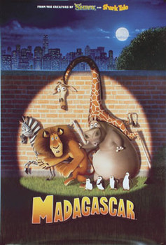 MADAGASCAR (Single Sided Advance Reprint) REPRINT POSTER MADAGASCAR (Single Sided Advance Reprint) REPRINT POSTER