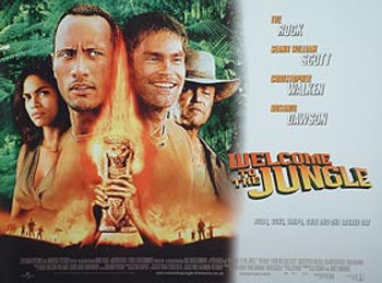 THE RUNDOWN (WELCOME TO THE JUNGLE) (DOUBLE SIDED) ORIGINAL CINEMA POSTER THE RUNDOWN (WELCOME TO THE JUNGLE) (DOUBLE SIDED) ORIGINAL CINEMA POSTER