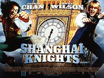 SHANGHAI KNIGHTS (DOUBLE SIDED) ORIGINAL CINEMA POSTER SHANGHAI KNIGHTS (DOUBLE SIDED) ORIGINAL CINEMA POSTER