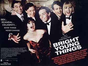 BRIGHT YOUNG THINGS (DOUBLE SIDED) ORIGINAL CINEMA POSTER BRIGHT YOUNG THINGS (DOUBLE SIDED) ORIGINAL CINEMA POSTER