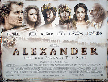 ALEXANDER (DOUBLE SIDED) ORIGINAL CINEMA POSTER ALEXANDER (DOUBLE SIDED) ORIGINAL CINEMA POSTER