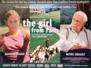 THE GIRL FROM PARIS ORIGINAL CINEMA POSTER THE GIRL FROM PARIS ORIGINAL CINEMA POSTER