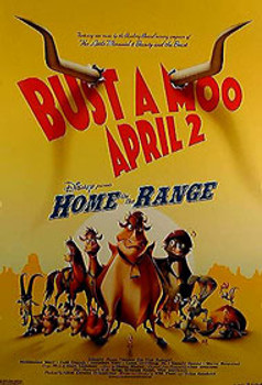 HOME ON THE RANGE (Double Sided Regular) ORIGINAL CINEMA POSTER HOME ON THE RANGE (Double Sided Regular) ORIGINAL CINEMA POSTER