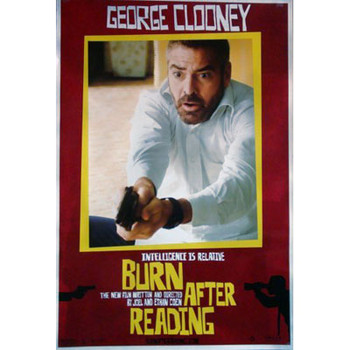 BURN AFTER READING (Single Sided) ORIGINAL CINEMA POSTER BURN AFTER READING (Single Sided) ORIGINAL CINEMA POSTER