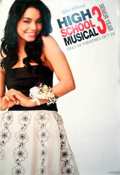 HIGH SCHOOL MUSICAL 3: THE SENIOR YEAR (Gabriella) ORIGINAL CINEMA POSTER HIGH SCHOOL MUSICAL 3: THE SENIOR YEAR (Gabriella) ORIGINAL CINEMA POSTER