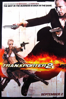 TRANSPORTER 2 (Double Sided Advance) ORIGINAL CINEMA POSTER TRANSPORTER 2 (Double Sided Advance) ORIGINAL CINEMA POSTER