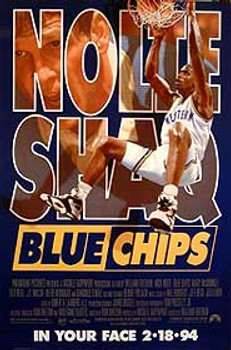 BLUE CHIPS ORIGINAL CINEMA POSTER BLUE CHIPS ORIGINAL CINEMA POSTER