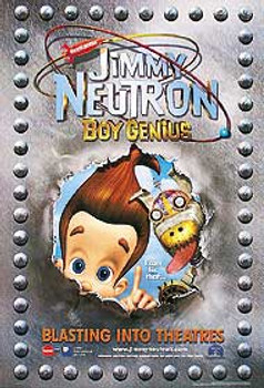 JIMMY NEUTRON BOY GENIUS! (Advance) ORIGINAL CINEMA POSTER JIMMY NEUTRON BOY GENIUS! (Advance) ORIGINAL CINEMA POSTER